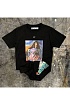 Мужская чёрная футболка Off-White