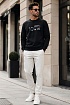 Чёрный мужской свитшот Dsquared2 Icon tape