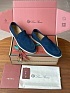 Замшевые лоферы Loro Piana Premium - Navy