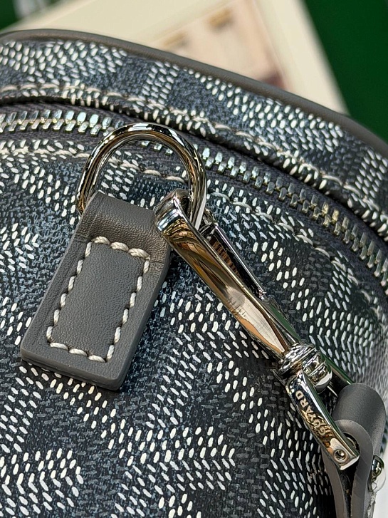 Кожаная сумка Goyard Muse Mini Vanity ​premium 16,5x10,5x8 см