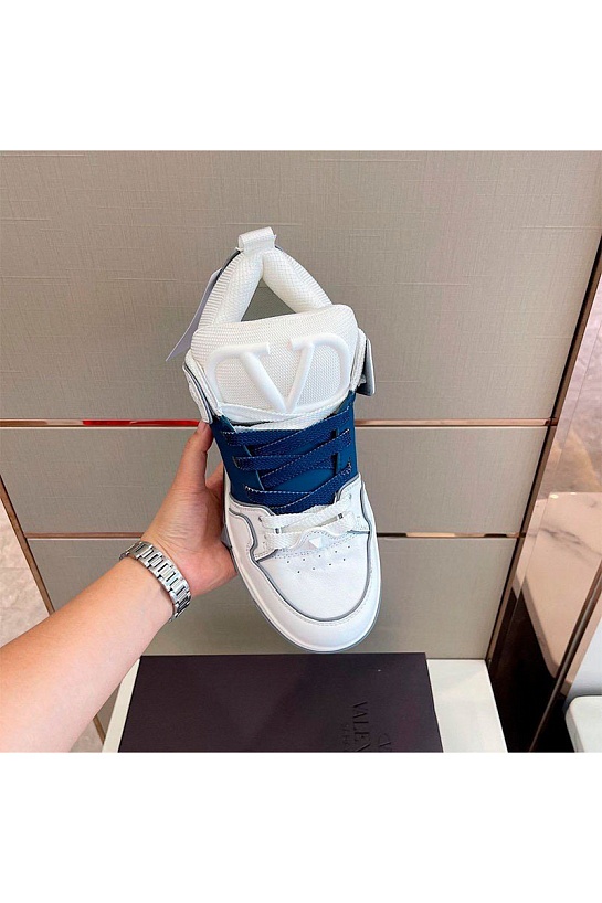 Мужские кожаные кроссовки Valentino