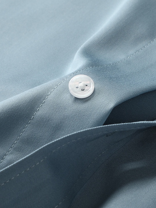 Рубашка голубого цвета Loro Piana premium