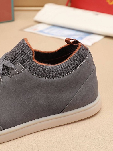Мужские кроссовки Loro Piana Soho Walk - Grey   