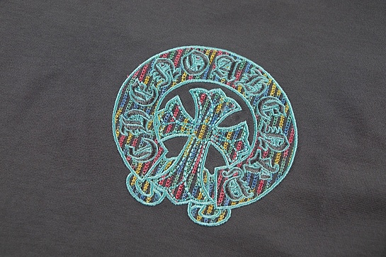 Серая оверсайз футболка Gothic logo