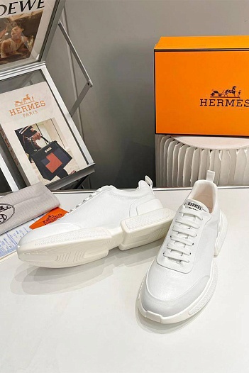 Мужские кроссовки Hermes Drift - White   