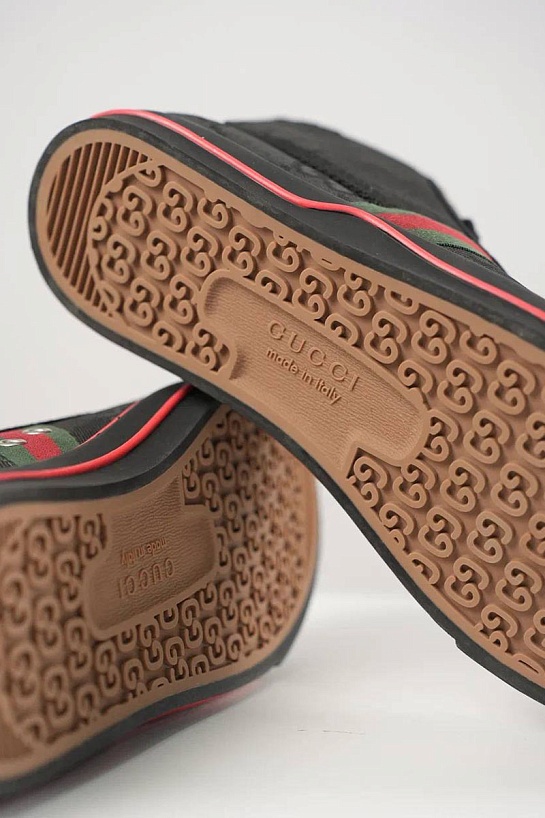 Мужские кроссовки Gucci Tennis 1977 high-top - Black