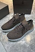 Мужские кроссовки Brunello Cucinelli knitted - Brown