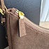 Замшевая сумка Prada 39x18 см