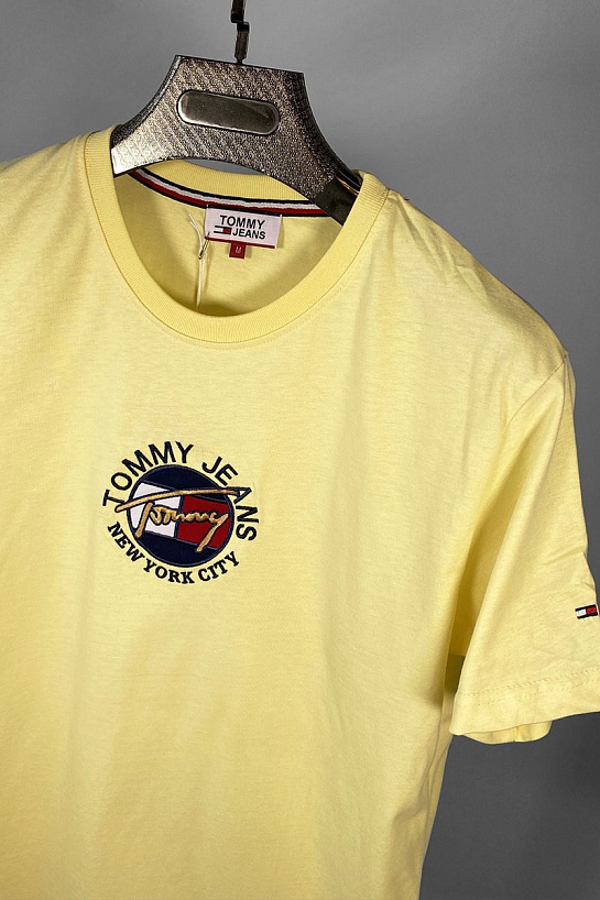 Мужская желтая футболка Tommy Hilfiger