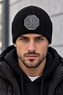 Шапка Stefano Ricci logo-embroidered - Black