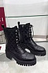 Женские кожаные ботинки Gucci Double G