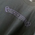Чёрная оверсайз футболка Chrome Hearts Premium