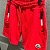 Брендовые мужские шорты Moncler красного цвета