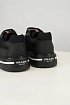 Комбинированные кроссовки Prada logo-stripe - Black