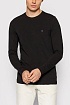 Мужской лонгслив Tommy Hilfiger чёрного цвета