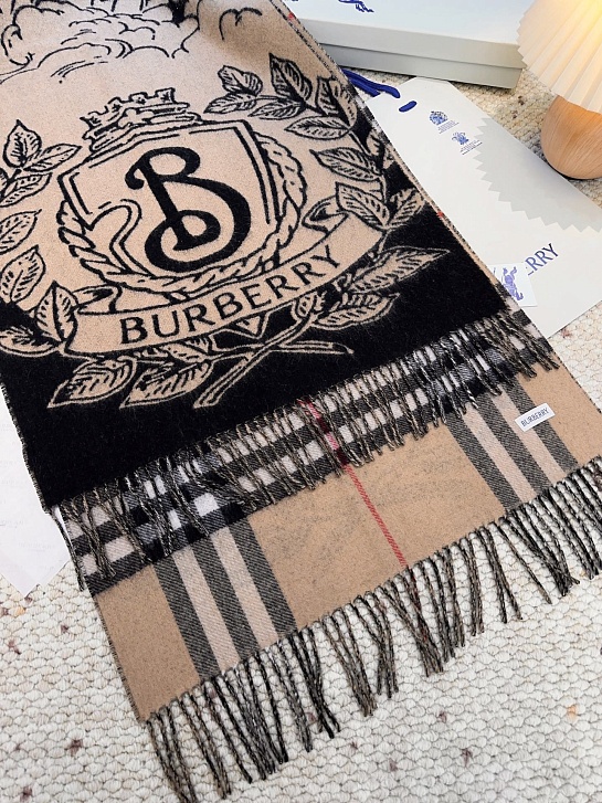 Шарф Burberry Stormy Knight premium 210x50 см