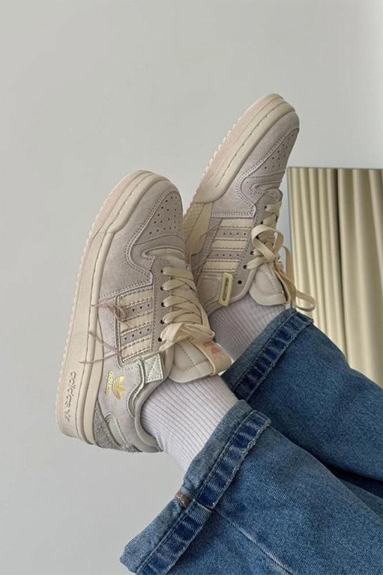 Кроссовки Adidas Forum 84 Low - Beige