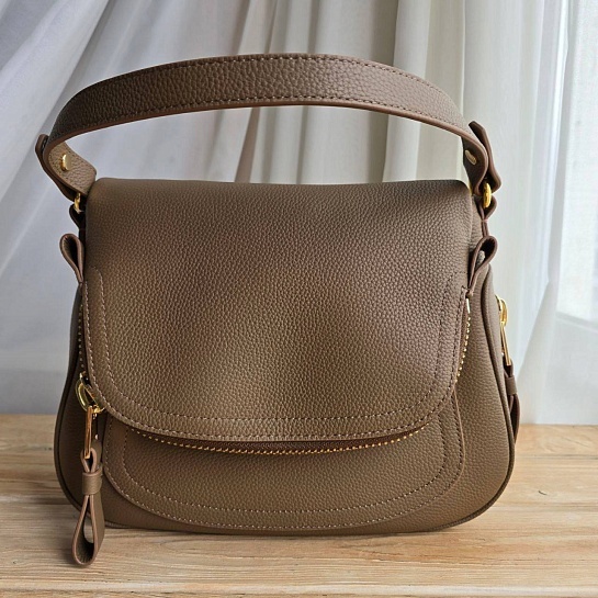 Женская сумка Tom Ford Jennifer 28x22 см - Brown