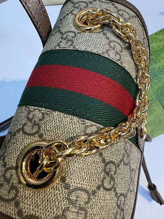 Рюкзак Gucci Ophidia Premium 20.5x20x12 см - Brown