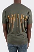 Мужская футболка Amiri Spray Paint Ma Tee - Grey