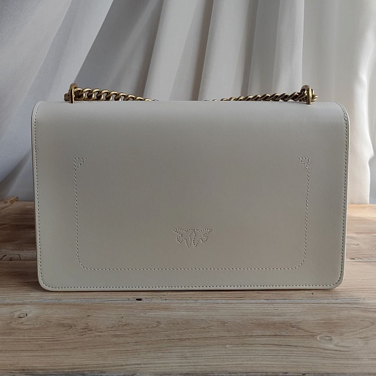 Женская сумка Classic Love Bag 21x12 см - White