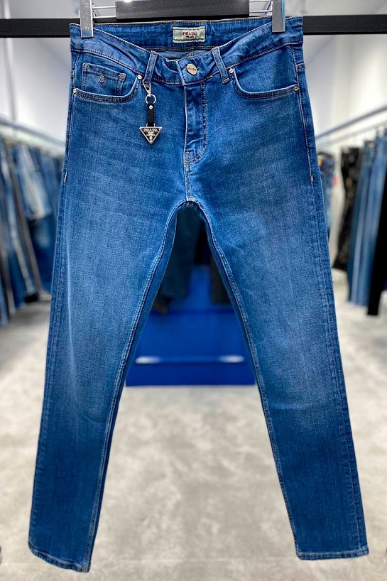 Мужские синие джинсы Prada