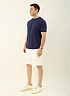 Мужская тёмно-синяя футболка Loro Piana premium
