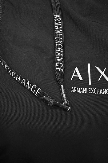 Мужская куртка чёрного цвета Armani Exchange   