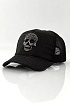 Бейсболка чёрного цвета Philipp Plein metallic-skull