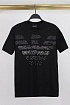 Мужская футболка Emporio Armani чёрного цвета