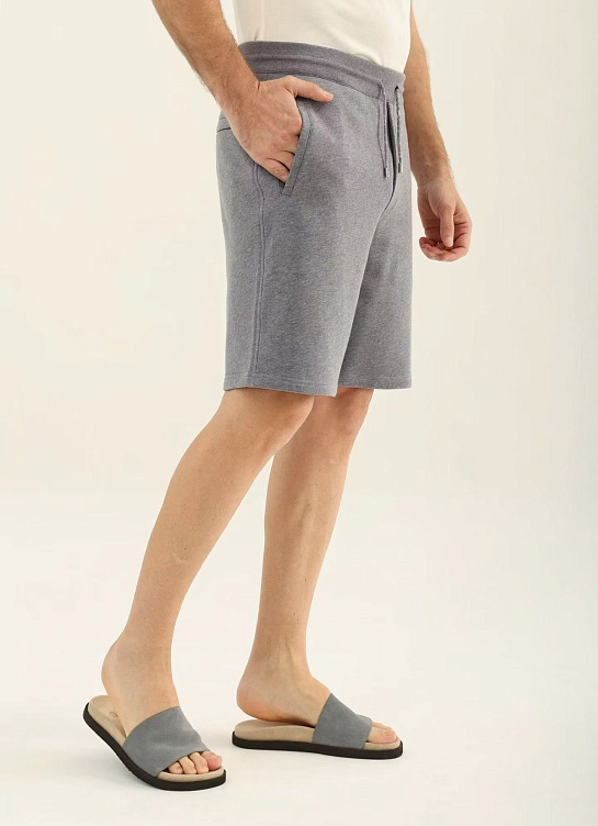 Мужские светло-серые шорты Loro Piana premium