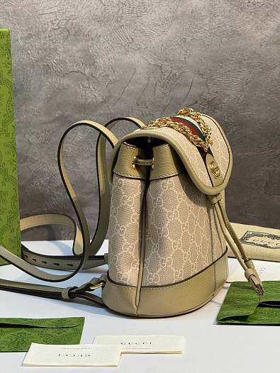 Рюкзак Gucci Ophidia Premium 20.5x20x12 см - Beige   