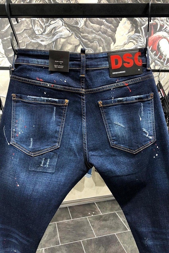 Мужские джинсы Dsquared2 "Paint Splatter"