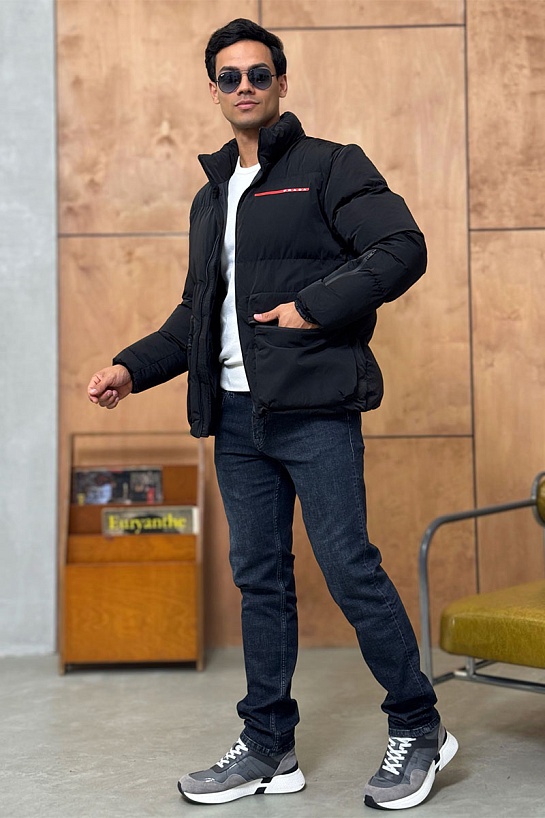 Мужская куртка со съёмными рукавами Prada Linea Rossa