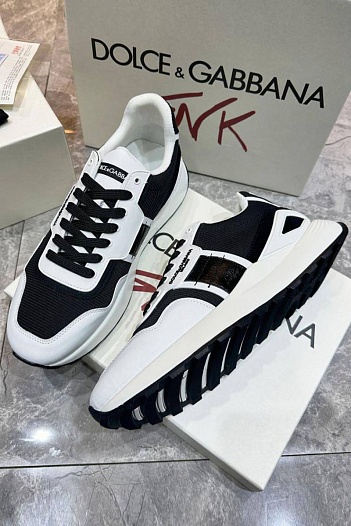 Мужские комбинированные кроссовки Dolce & Gabbana   
