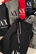 Мужские чёрные штаны Armani Exchange