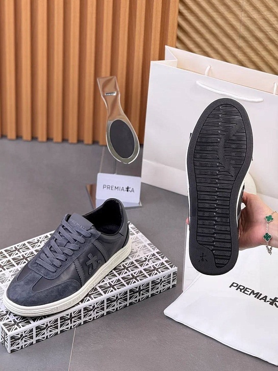 Комбинированные кроссовки Premiata Bonnie - Navy