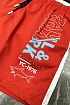 Мужские красные шорты Paul & Shark logo-patch