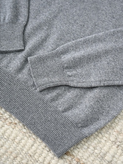 Мужская водолазка Loro Piana Premium - Light Gray   