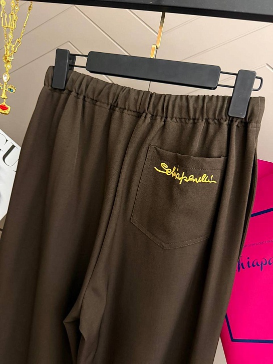 Женские брюки Schiaparelli premium - Brown