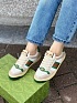Женские кожаные кроссовки Gucci GG Screener