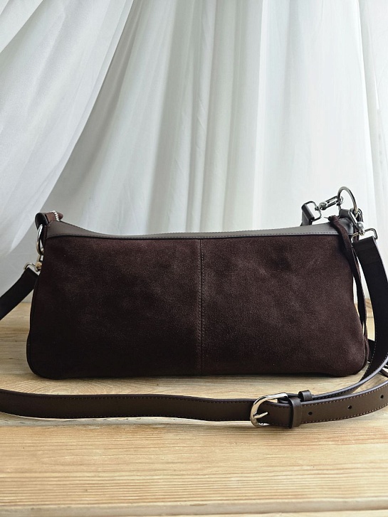 Замшевая сумка Balenciaga 40x20 см