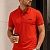 Мужское поло Hugo Boss оранжевого цвета