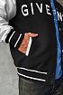 Мужской бомбер Givenchy Varsity logo-embroidered - Black / White