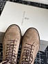 Женские замшевые ботинки Brunello Cucinelli Premium - Brown