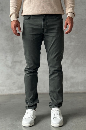 Мужские джинсы цвета хаки Emporio Armani   