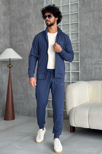 Спортивные штаны Hugo Boss синего цвета   