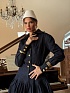 Женский костюм Schiaparelli серого цвета