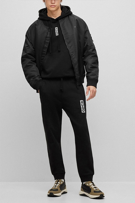 Чёрные спортивные штаны Hugo Boss Dogur