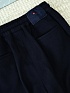 Мужские тёмно-синие брюки Kiton premium